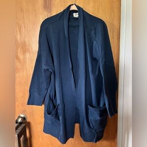 Pact Deep Blue Cardigan; XL/XXL